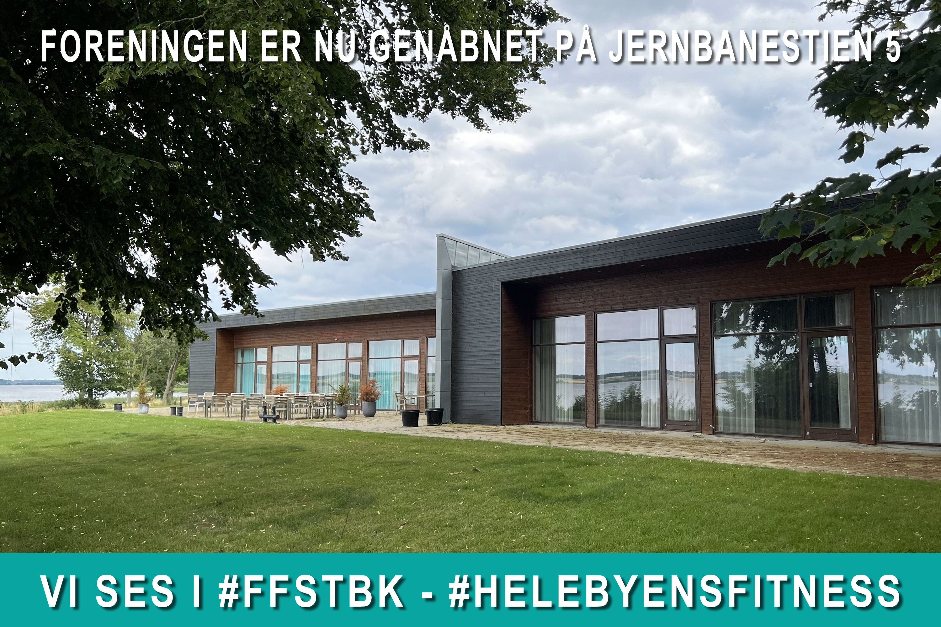 Foreningen er nu genåbnet på Jernbanestien 5