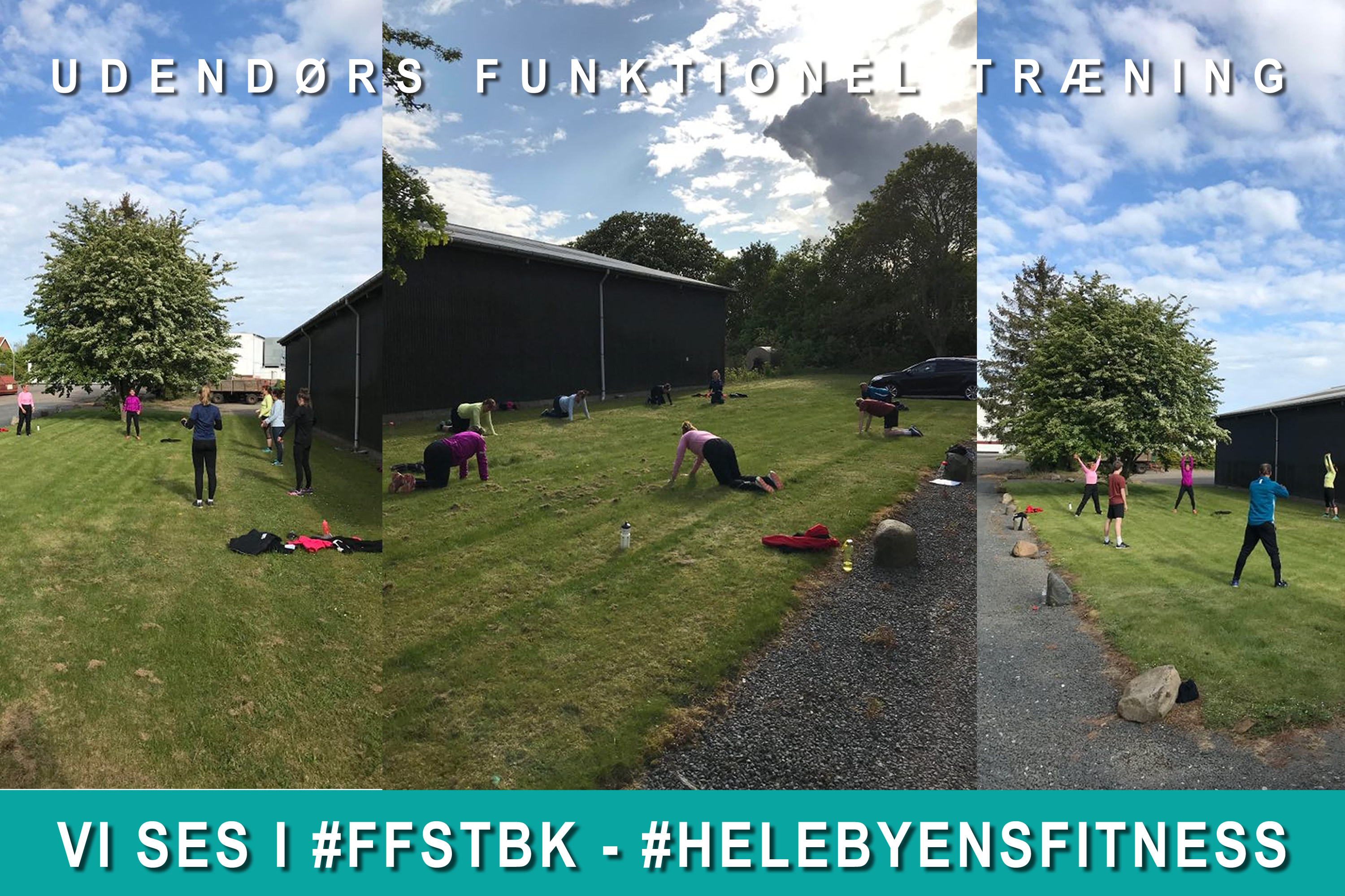 Udendørs funktionel træning er godt igang